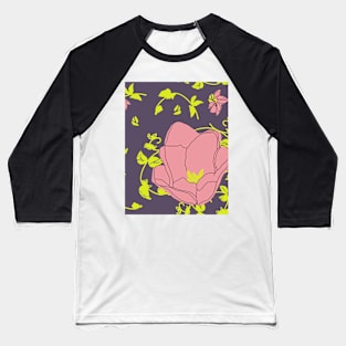 rose Baseball T-Shirt